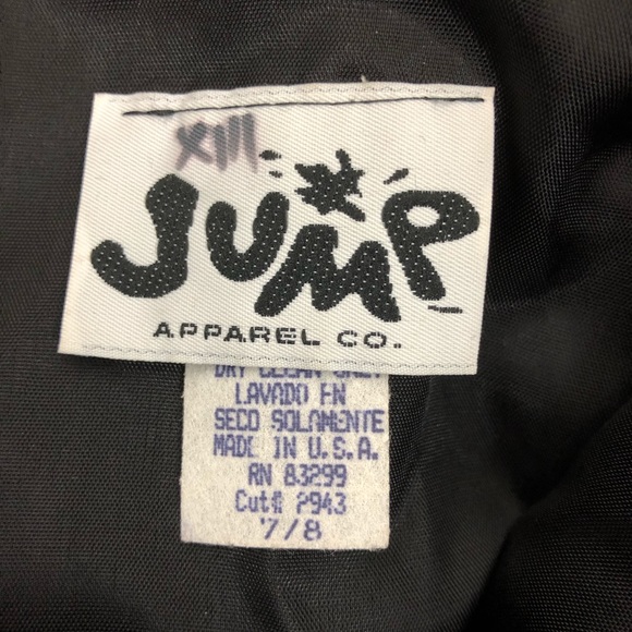 VINTAGE Black Velour Beaded Cocktail Dress Sz 7/8 - Picture 5 of 6